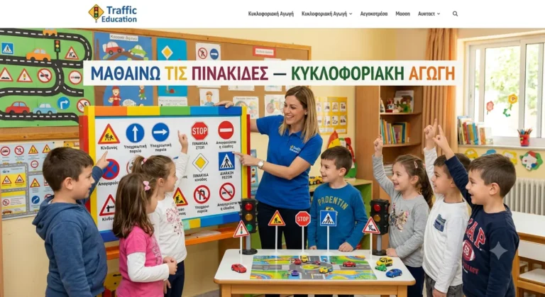 Μαθαίνω τις Πινακίδες — Κυκλοφοριακή Αγωγή