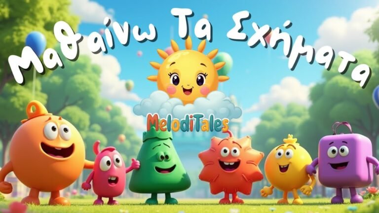 Μαθαίνω Τα Σχήματα – Παιδικό τραγούδι για τα σχήματα