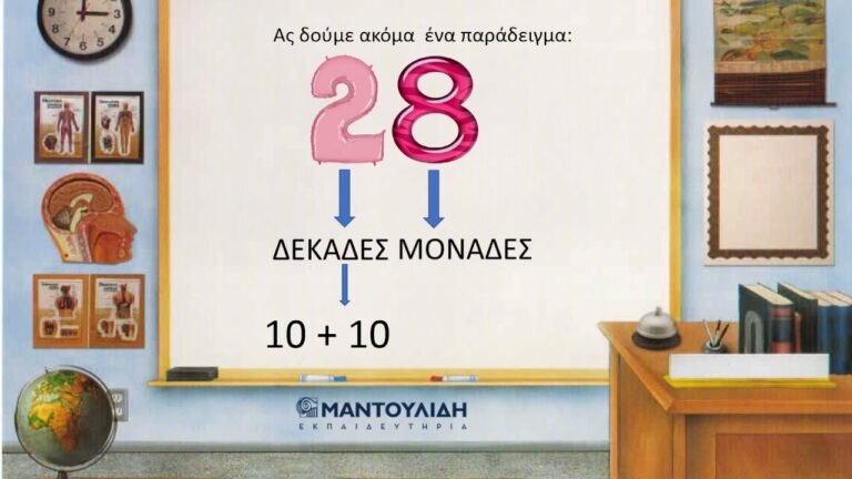Μαθηματικά Α΄ Δημοτικού